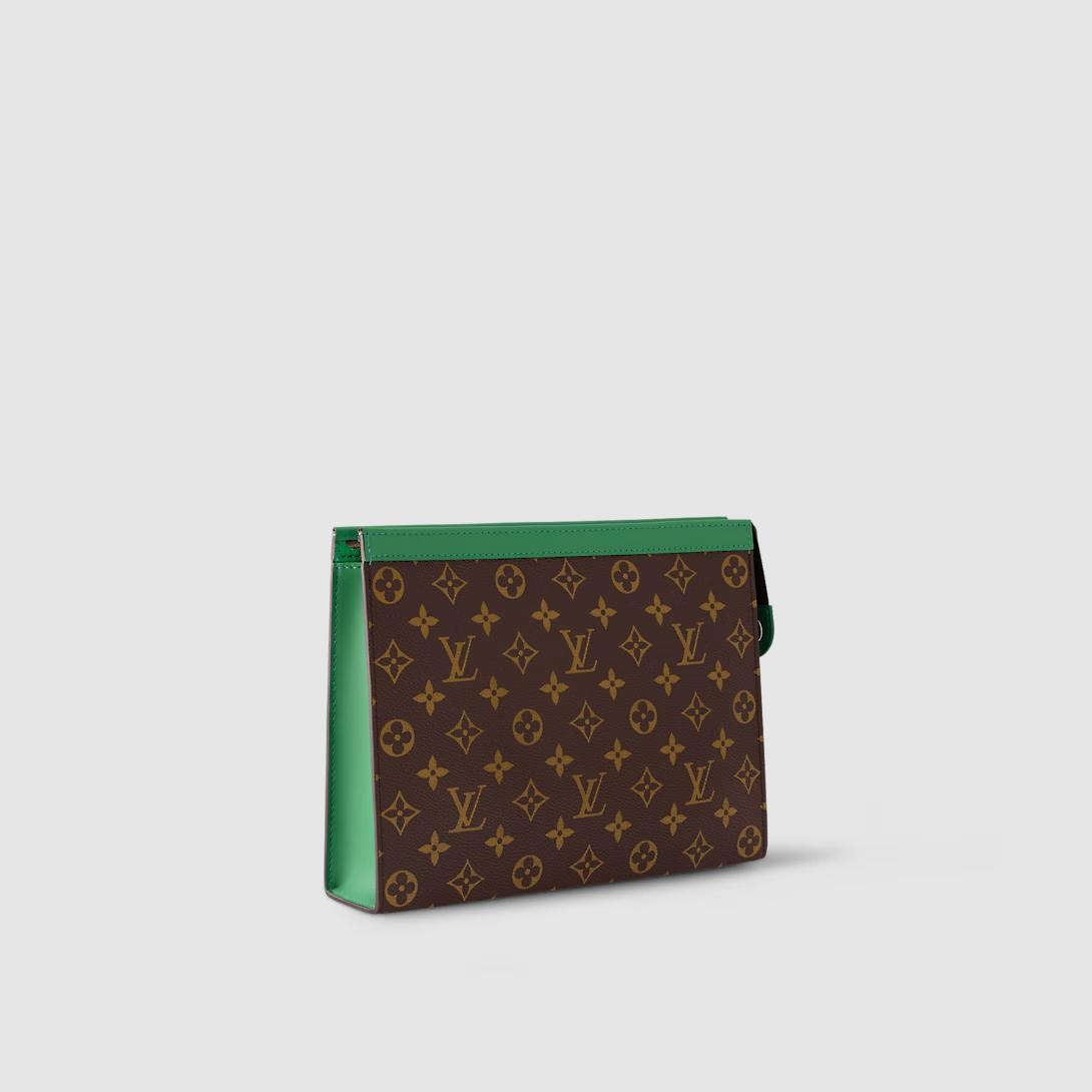 Túi Louis Vuitton Pochette Voyage Mm Nữ Xanh Lá